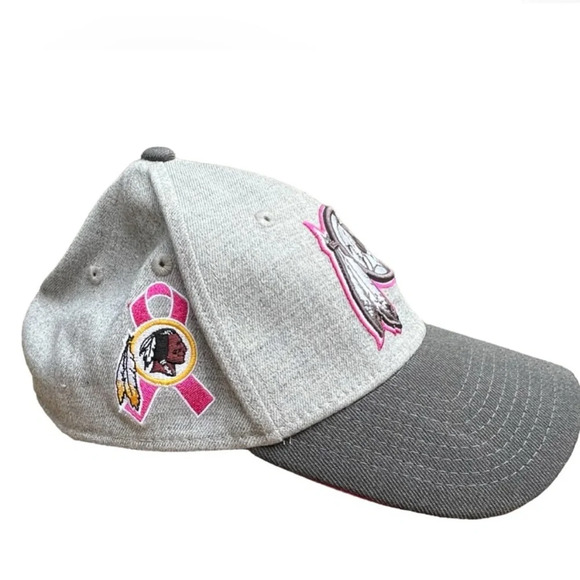 Washington Redskins Breast Cancer Hat - size Small/Medium - Picture 2 of 12